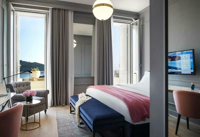 带1个卧室和海景的豪华别墅, Excelsior