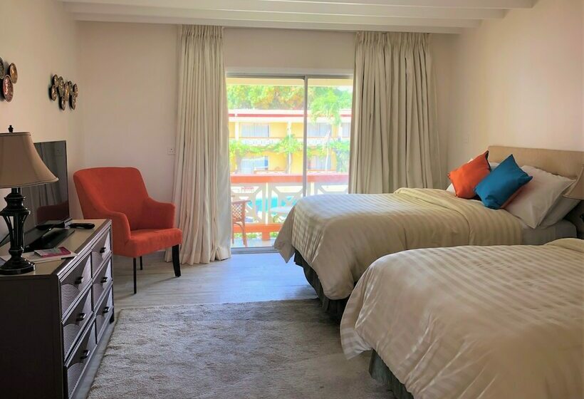 스탠다드 룸 더블 침대 2개, Sunset Shores Beach