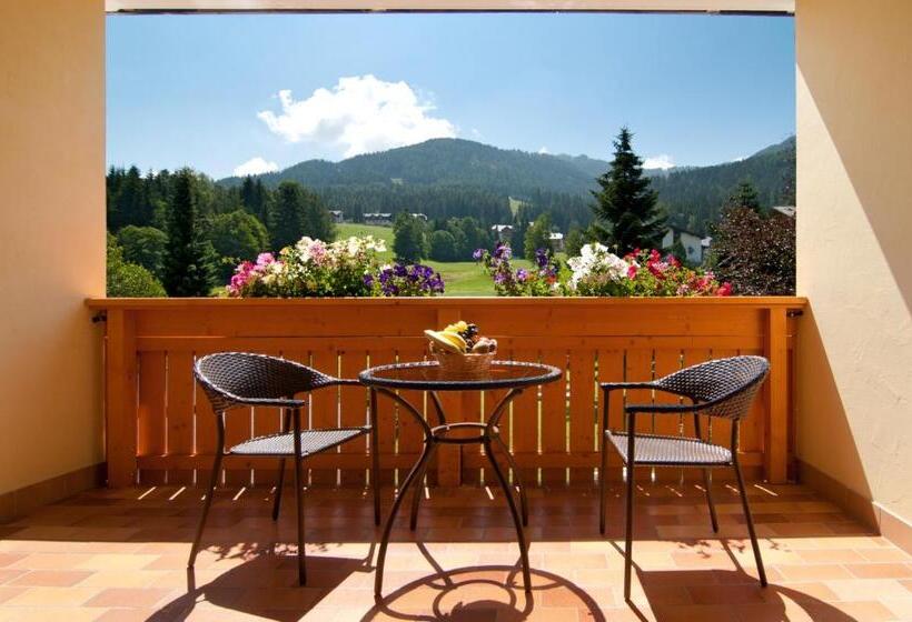 اتاق استاندارد با بالکن, Family & Sporthotel Kärntnerhof