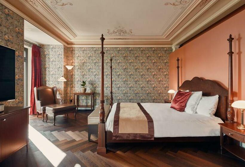 اتاق لوکس با بالکن, The Dolder Grand City And Spa Resort Zurich