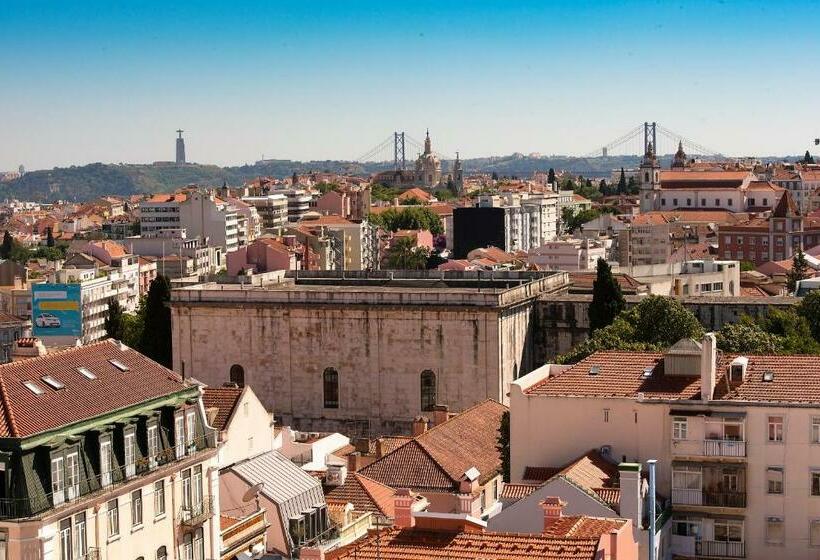 اتاق استاندارد با چشمانداز رودخانه, Holiday Inn Express And Suites Lisbon Principe Real By Ihg