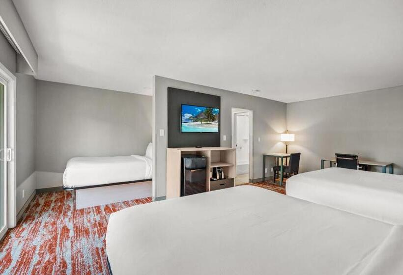 غرفة ديلوكس ثلاثية, Avania Inn Of Santa Barbara