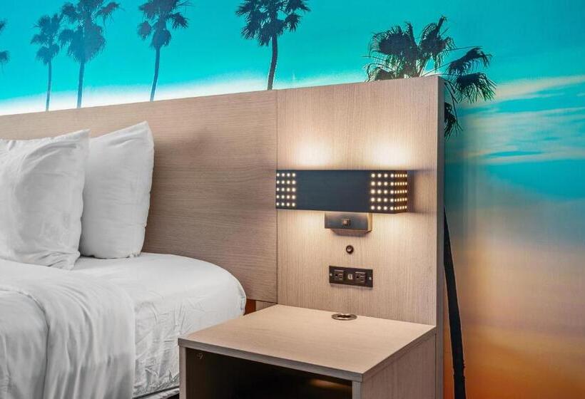 غرفة قياسية سرير كينج لذوى الإحتياجات الخاصة, Avania Inn Of Santa Barbara