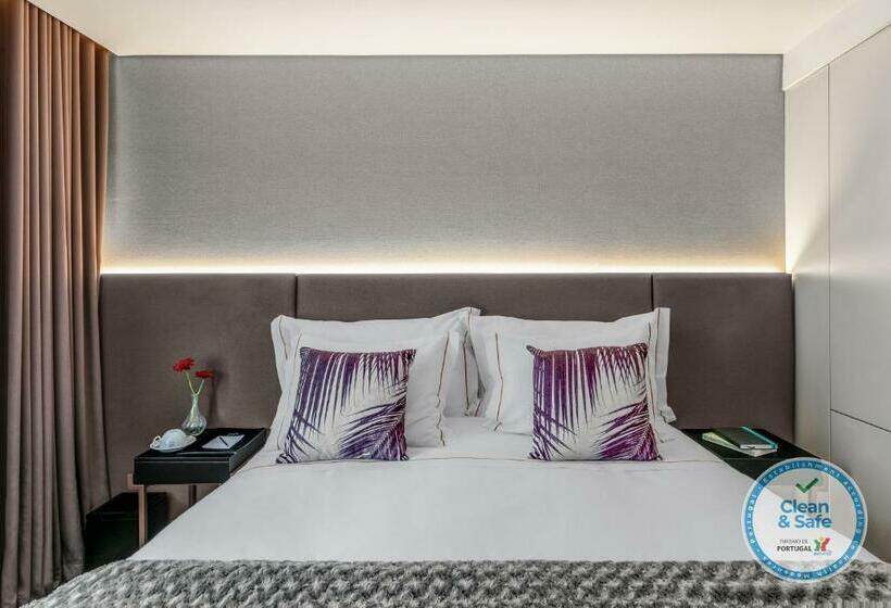 اتاق استاندارد با چشمانداز شهر, Moon & Sun Braga