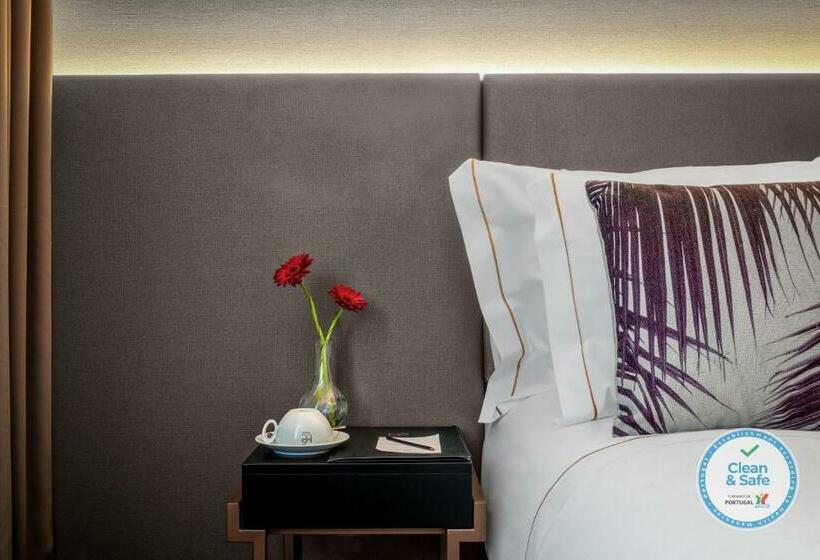 اتاق استاندارد با چشمانداز شهر, Moon & Sun Braga