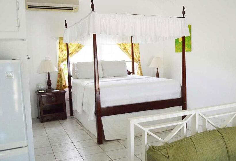 استودیو استاندارد با چشم‌انداز باغ, Oualie Beach Resort