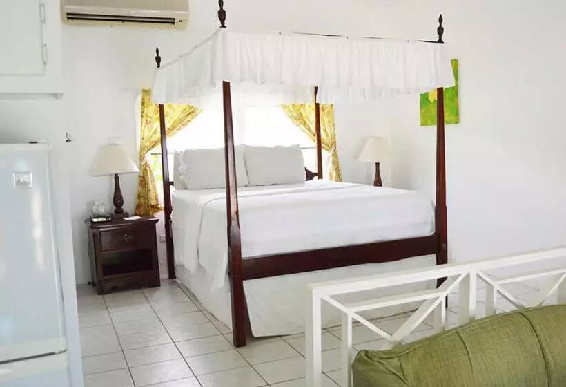 استودیو استاندارد با چشم‌انداز باغ, Oualie Beach Resort