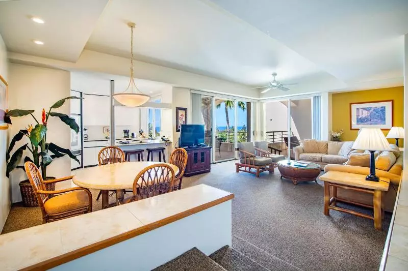 オーシャンビューの１ベッドルームビラ, Palms At Wailea Maui