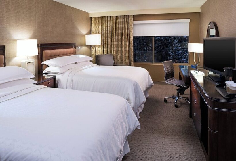 스탠다드 룸 더블 침대 2개, Sheraton Hartford South