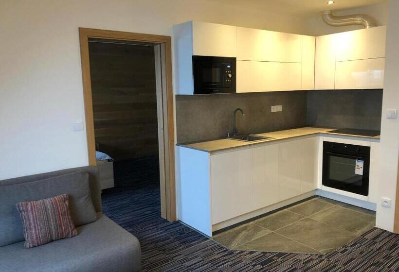 침실 1개 아파트, žalý Apartmány