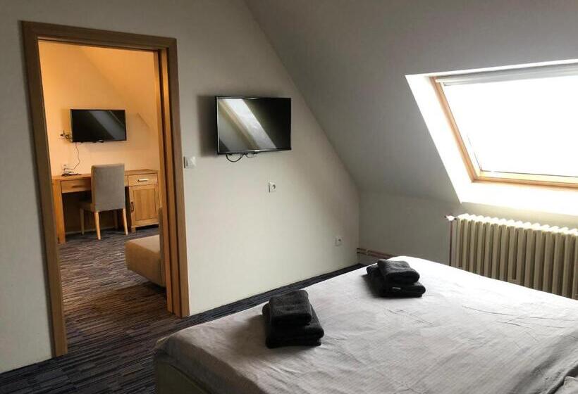 침실 1개 디럭스 아파트, žalý Apartmány