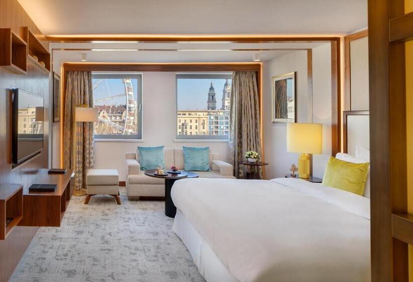 带花园的豪华房间, Kempinski Hotel Corvinus Budapest