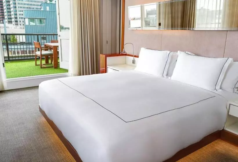 اتاق استاندارد با تخت بزرگ, 33 Hotel, New York City, Seaport