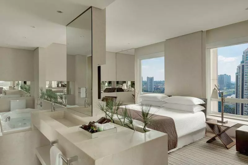 اتاق اجرایی با تخت بزرگ, Sheraton Sao Paulo Wtc