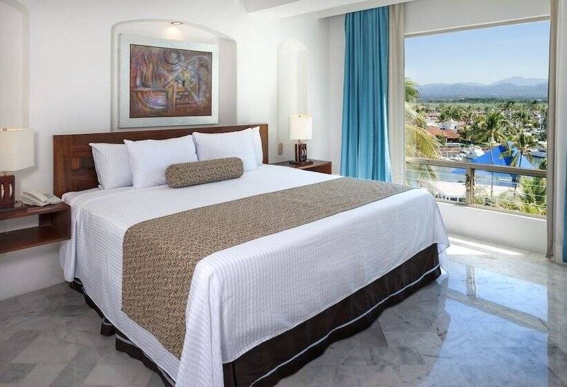 带大床的标准间, Vamar Vallarta Marina & Beach Resort