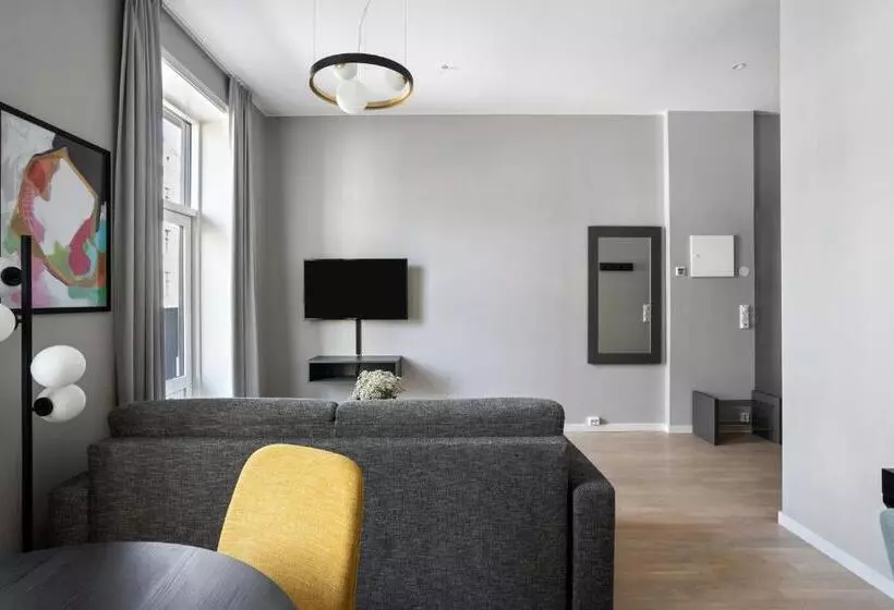 آپارتمان 1 خوابه با بالکن, Frogner House Apartments - Skovveien 8
