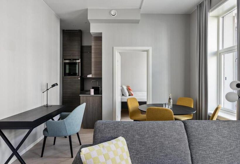 آپارتمان 1 خوابه با بالکن, Frogner House Apartments - Skovveien 8