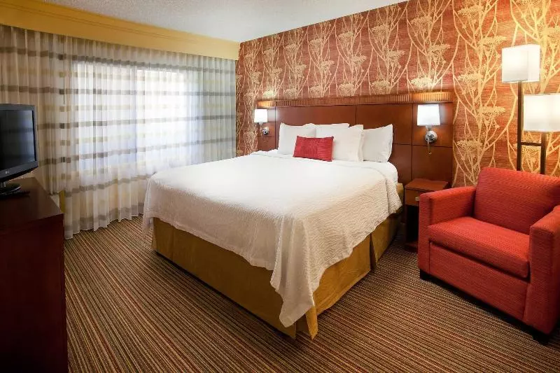 اتاق استاندارد با تخت بزرگ, Courtyard By Marriott Sacramento Airport Natomas