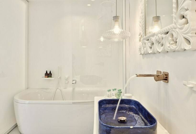اتاق سوپریور با چشم‌انداز دریا, Katikies Mykonos - The Leading Hotels Of The World