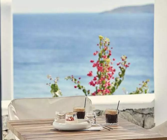 オーシャンビュースーペリアールーム, Katikies Mykonos - The Leading Hotels Of The World