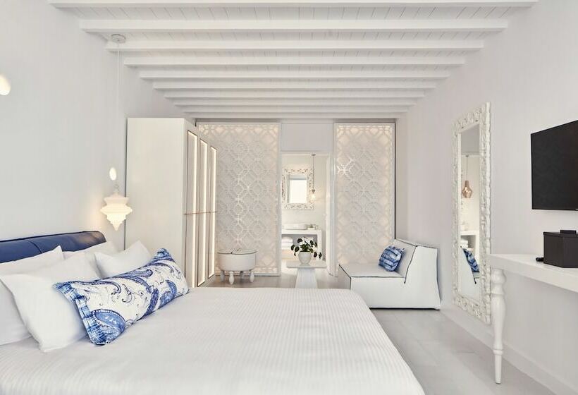 주니어 스위트 바다 전망, Katikies Mykonos - The Leading Hotels Of The World