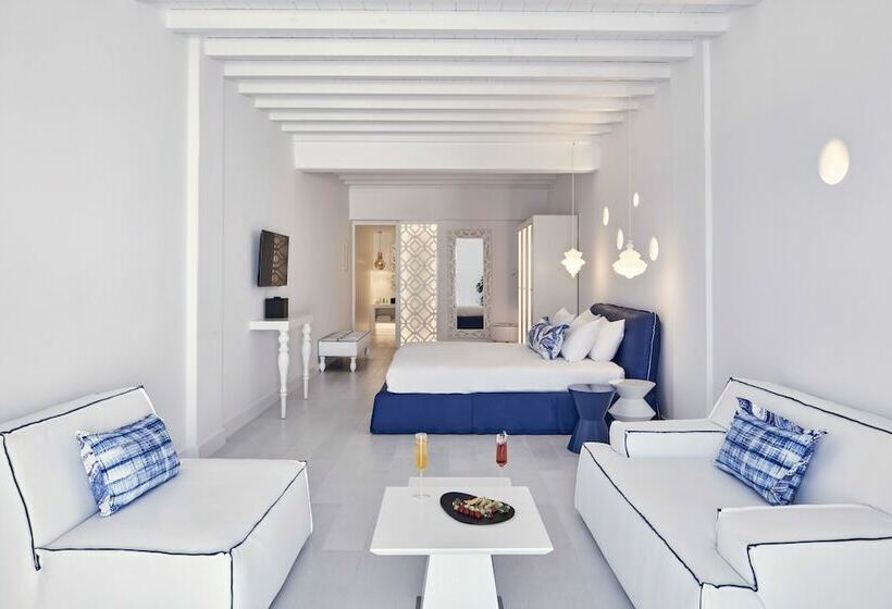Люкс Сеньор Вид на Море, Katikies Mykonos - The Leading Hotels Of The World