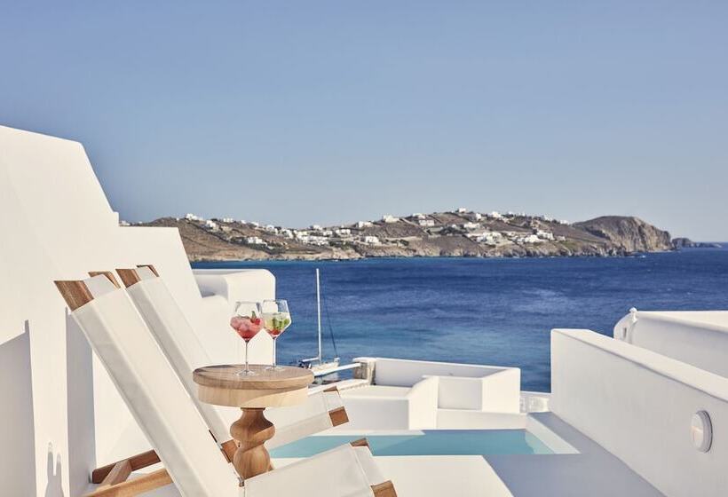 시니어 스위트 바다 전망, Katikies Mykonos - The Leading Hotels Of The World