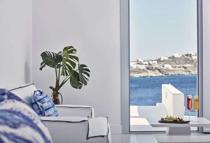 سوییت سینیور با چشم‌انداز دریا, Katikies Mykonos - The Leading Hotels Of The World