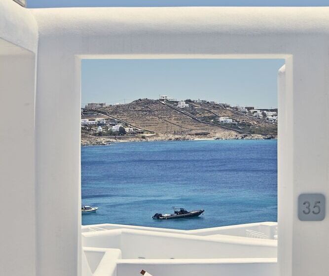 سوییت سوپریور با چشم‌انداز دریا, Katikies Mykonos - The Leading Hotels Of The World