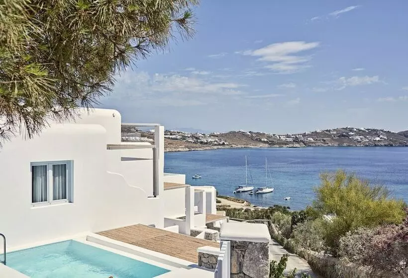 オーシャンビュースーペリアースイート, Katikies Mykonos - The Leading Hotels Of The World