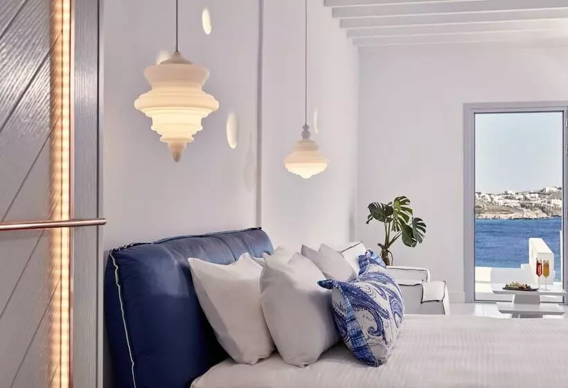 オーシャンビュースーペリアースイート, Katikies Mykonos - The Leading Hotels Of The World