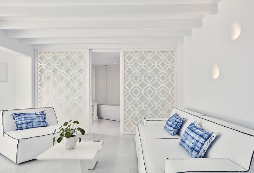 海の見えるマスタースイートルーム, Katikies Mykonos - The Leading Hotels Of The World