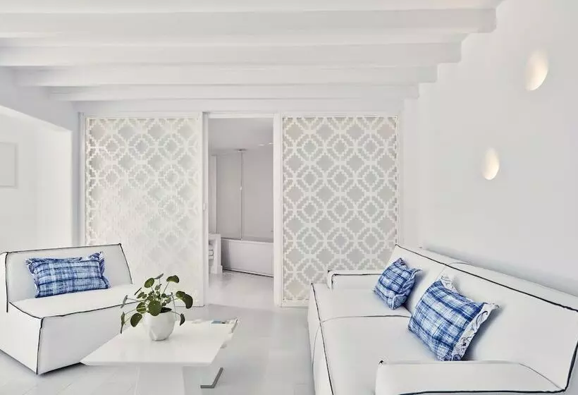 海の見えるマスタースイートルーム, Katikies Mykonos - The Leading Hotels Of The World