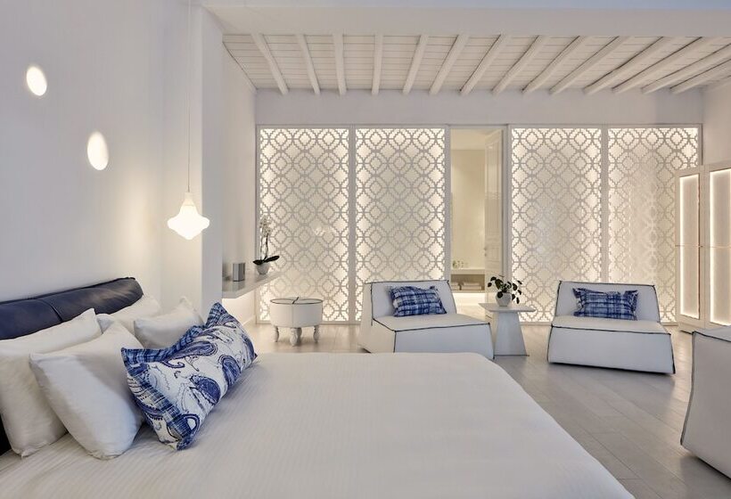سوئیت مستر با چشم‌انداز دریا, Katikies Mykonos - The Leading Hotels Of The World