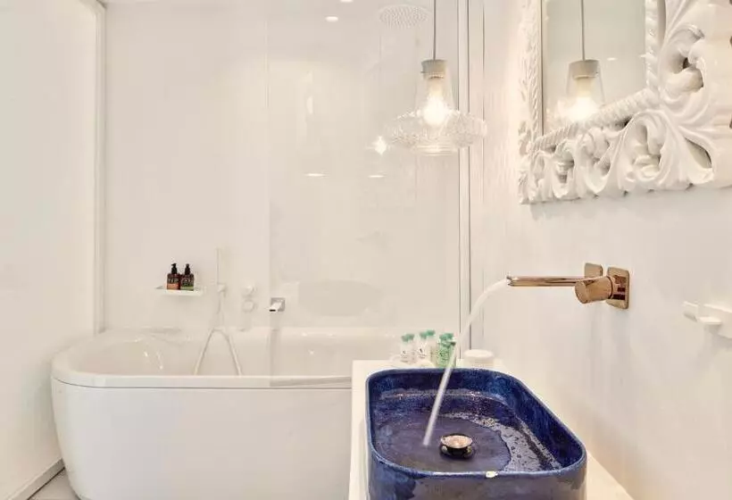 オーシャンビュースーペリアールーム, Katikies Mykonos - The Leading Hotels Of The World