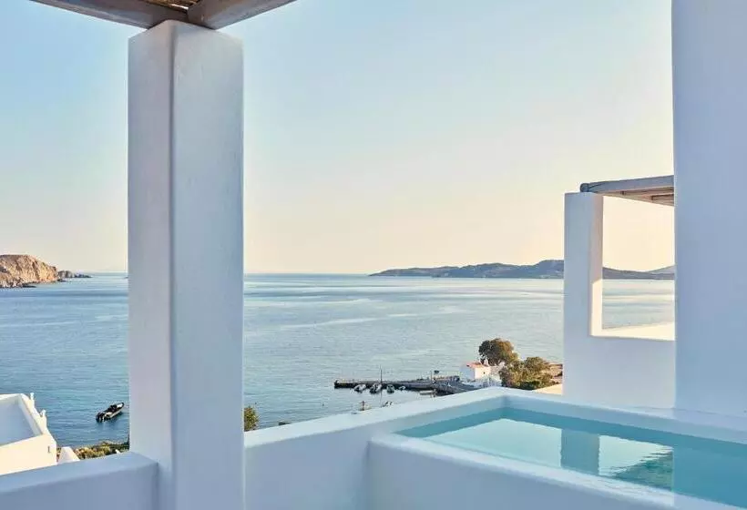 オーシャンビュージュニアスイート, Katikies Mykonos - The Leading Hotels Of The World