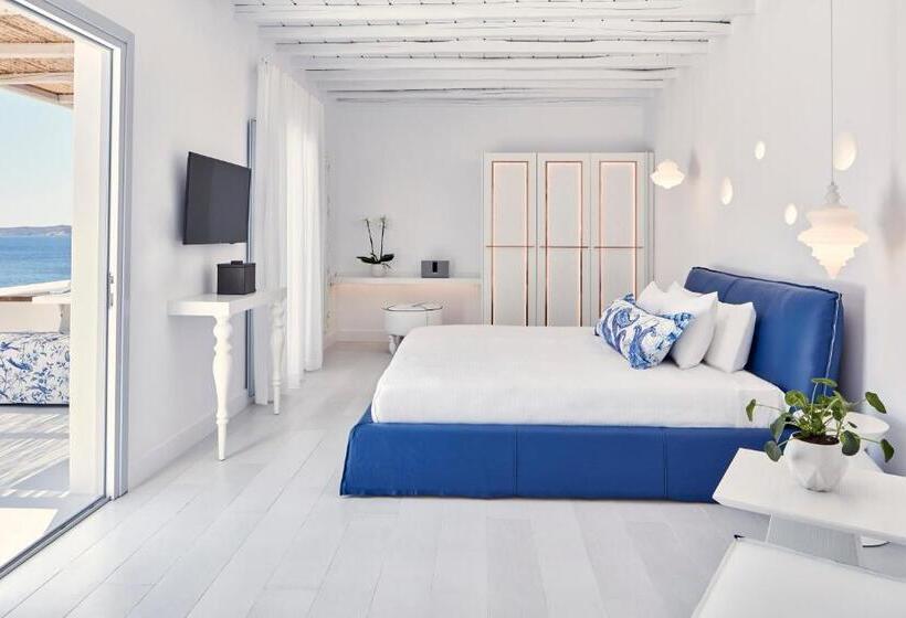 سوییت سینیور با چشم‌انداز دریا, Katikies Mykonos - The Leading Hotels Of The World