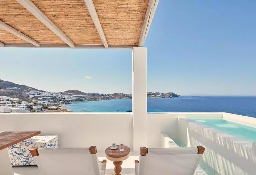 オーシャンビューシニアスイート, Katikies Mykonos - The Leading Hotels Of The World