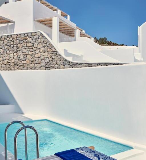 Suíte Superior Vista Mar, Katikies Mykonos - The Leading Hotels Of The World