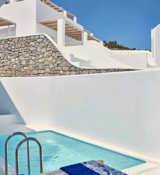 オーシャンビュースーペリアースイート, Katikies Mykonos - The Leading Hotels Of The World