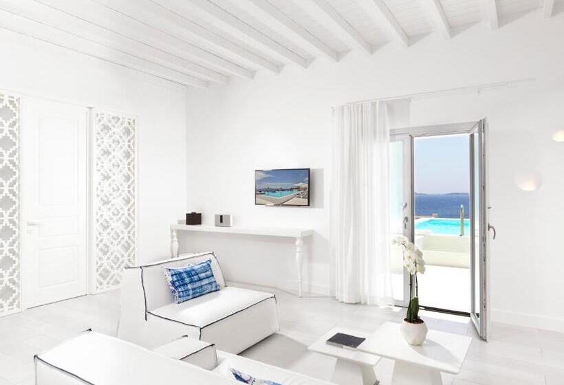 سوییت با چشم‌انداز دریا, Katikies Mykonos - The Leading Hotels Of The World