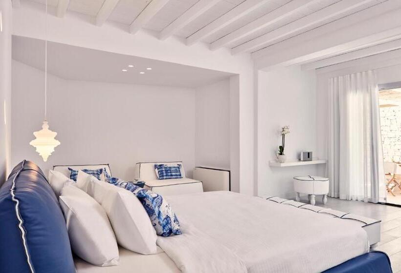سوئیت مستر با چشم‌انداز دریا, Katikies Mykonos - The Leading Hotels Of The World