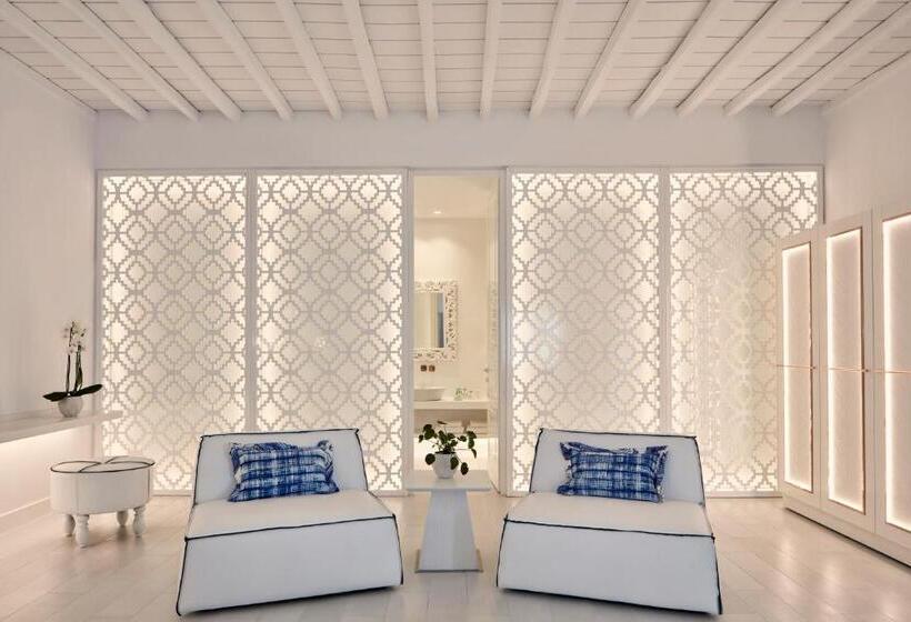 海の見えるマスタースイートルーム, Katikies Mykonos - The Leading Hotels Of The World