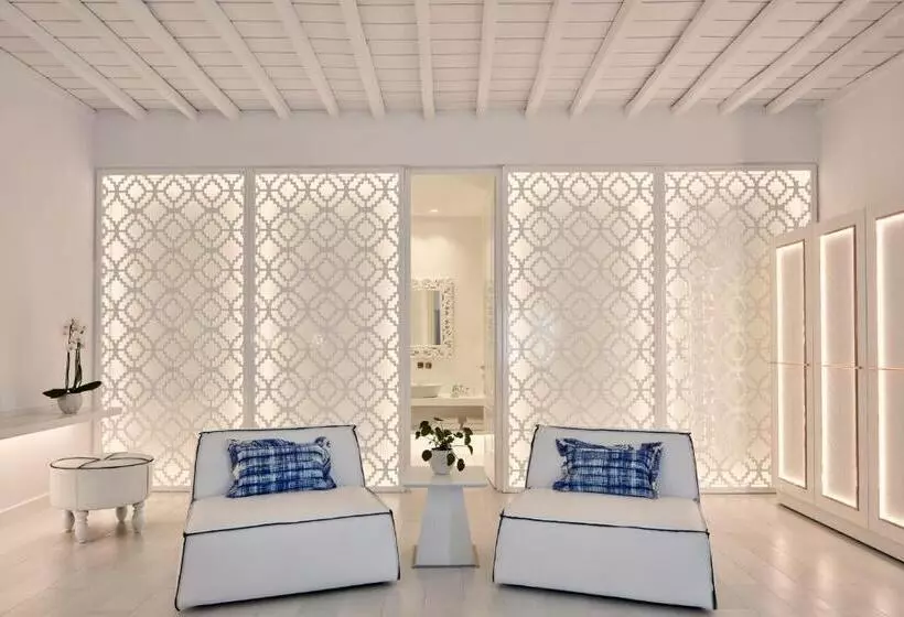 海の見えるマスタースイートルーム, Katikies Mykonos - The Leading Hotels Of The World