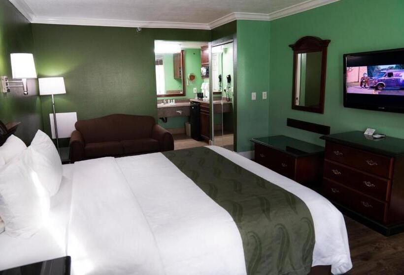 غرفة قياسية سرير كينج لذوى الإحتياجات الخاصة, Quality Inn Hemet  San Jacinto