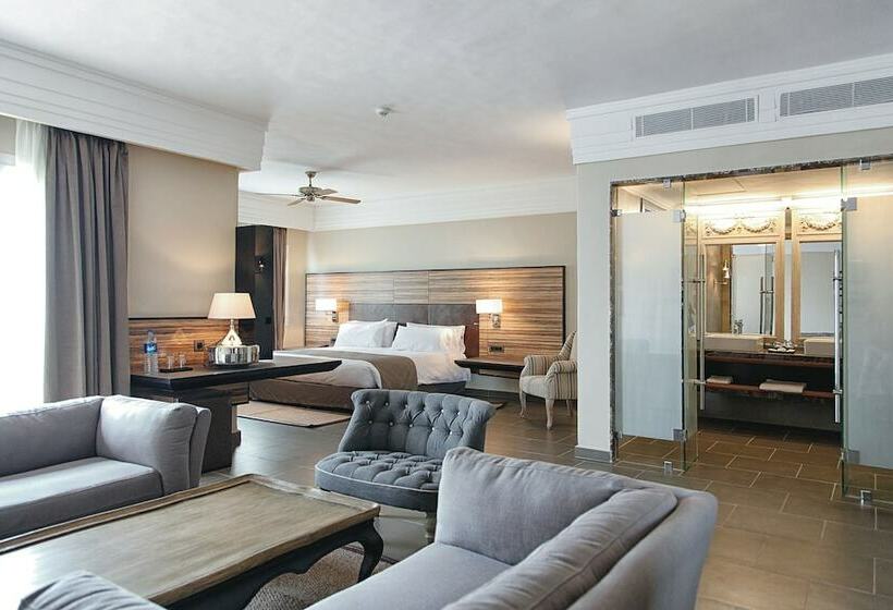 סוויטת ג'וניור נוף לים, Hotel Riu Tikida Dunas  All Inclusive