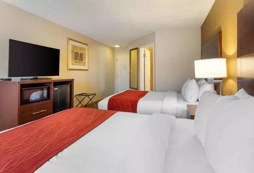 ２ダブルベッドのスタンダードルーム, Comfort Inn Auburn Worcester