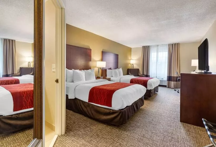 ２ダブルベッドのスタンダードルーム, Comfort Inn Auburn Worcester
