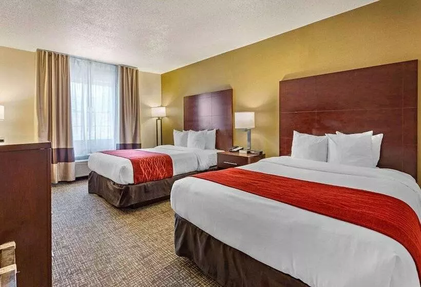 ２ダブルベッドのスタンダードルーム, Comfort Inn Auburn Worcester