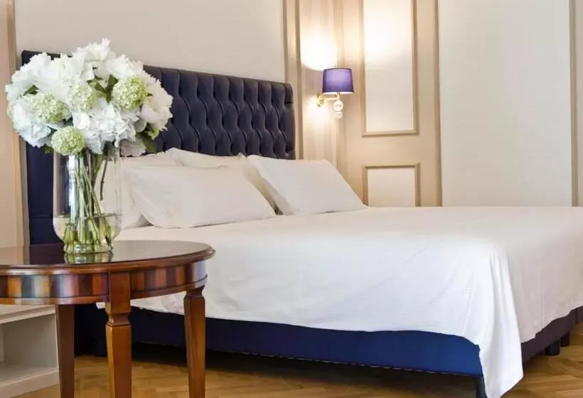 ガーデンビューのデラックストリプルルーム, Grand Hotel Imperiale & Resort